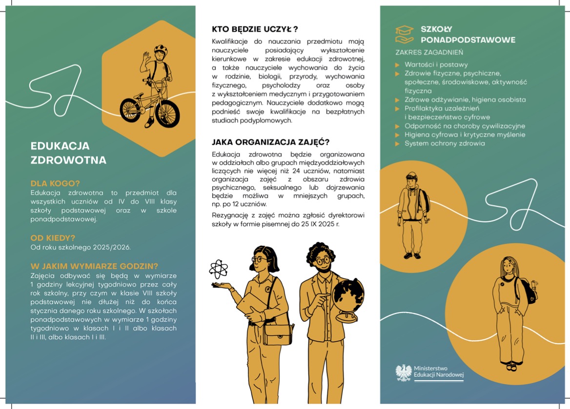 Edukacja zdrowotna - ulotka (strona 2)