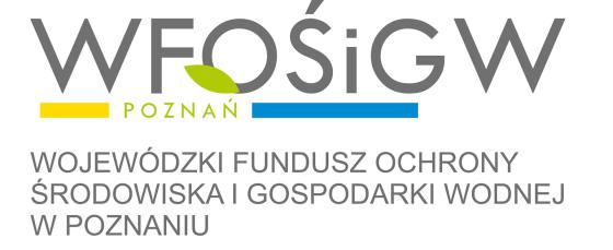 Logo Wojewódzkiego Funduszu Ochrony Środowiska i Gospodarki Wodnej w Poznaniu